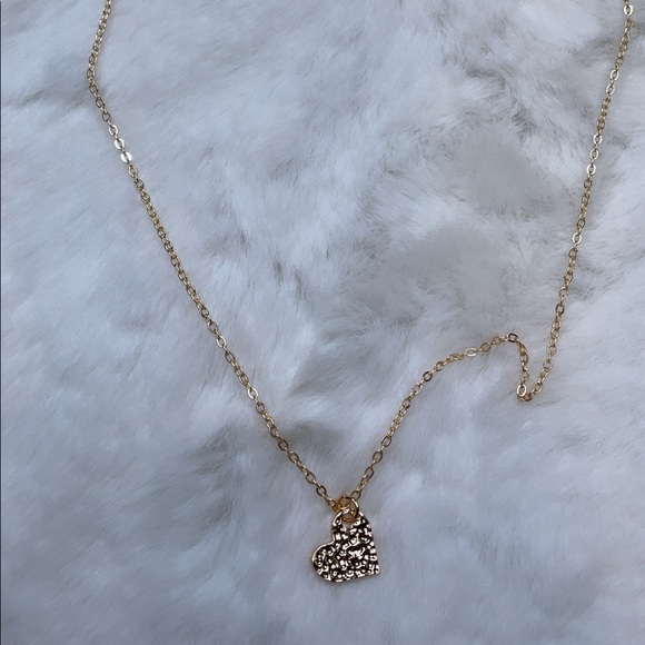 Heart charm woman’s necklace - Picture 2 of 2